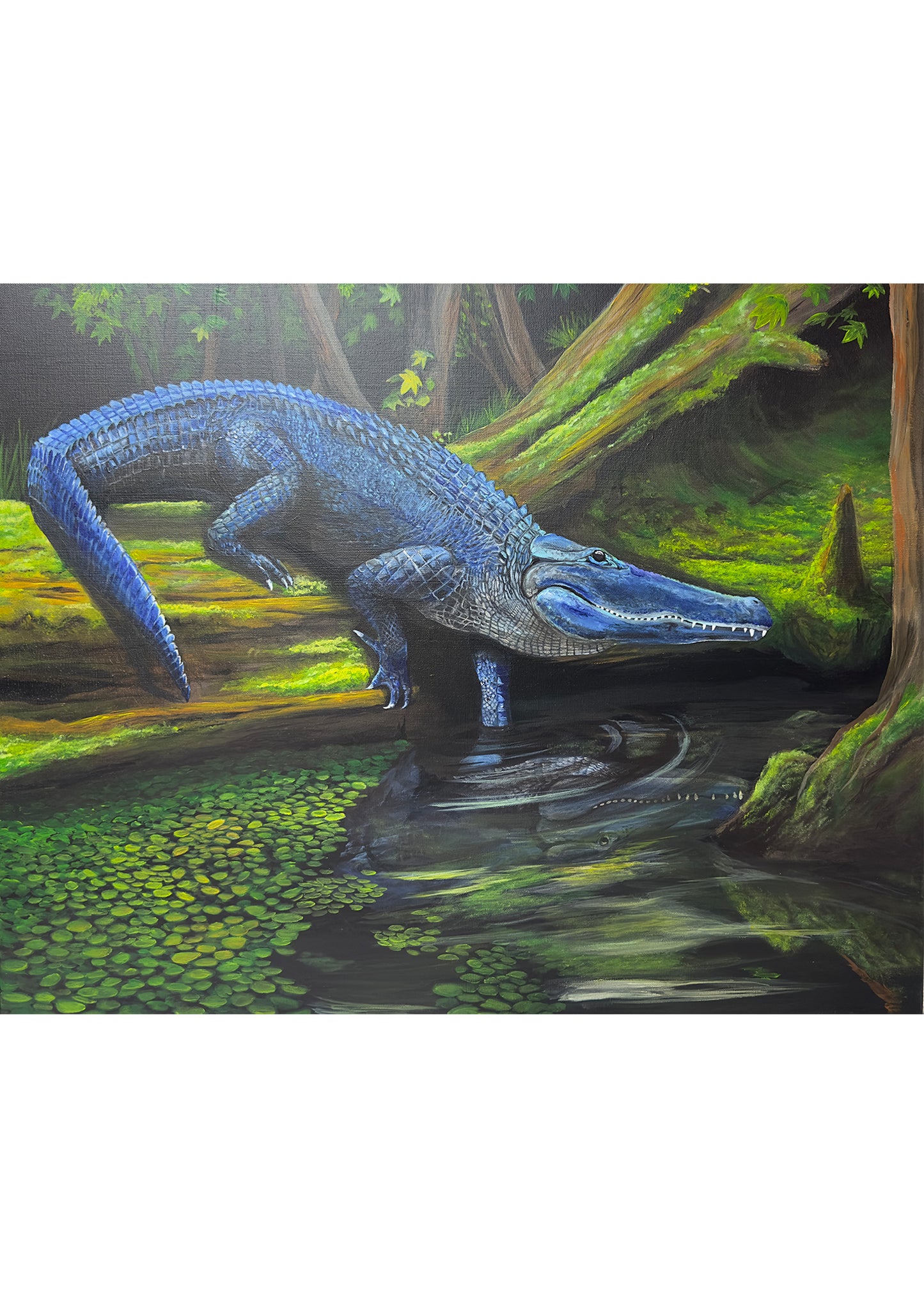 Blue Swamp Puppy