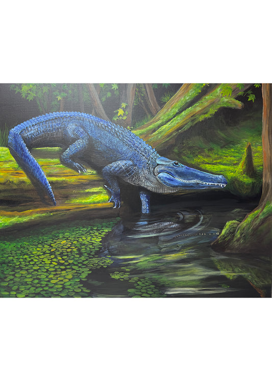 Blue Swamp Puppy